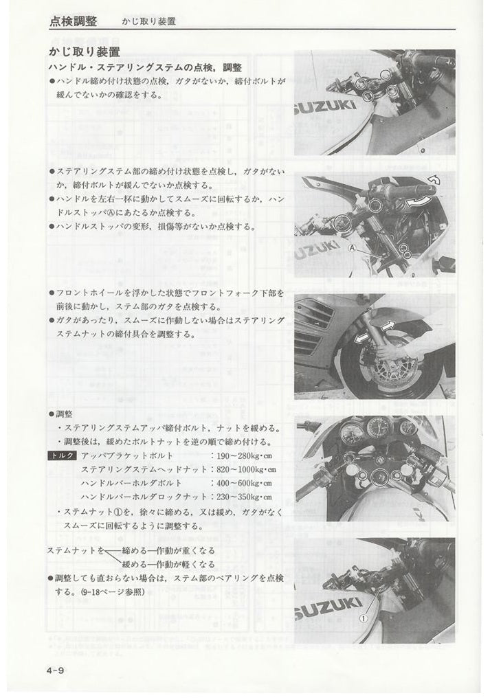 1994-1999 Suzuki RF400 RF400R RF 400 Service Manual