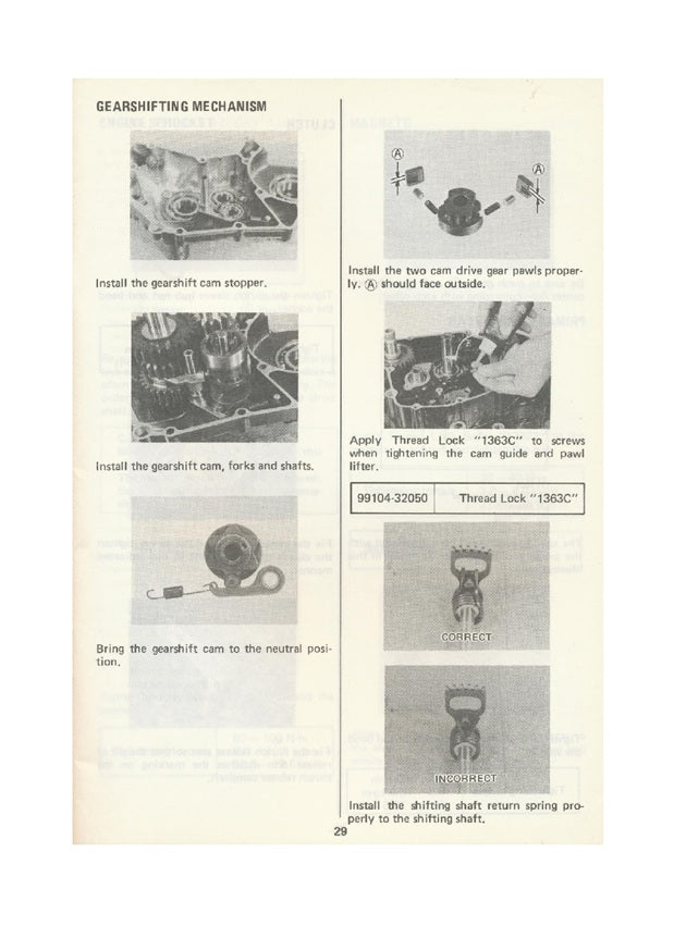 1983-1985 Suzuki RM500 RM 500 Motocross Service Manual