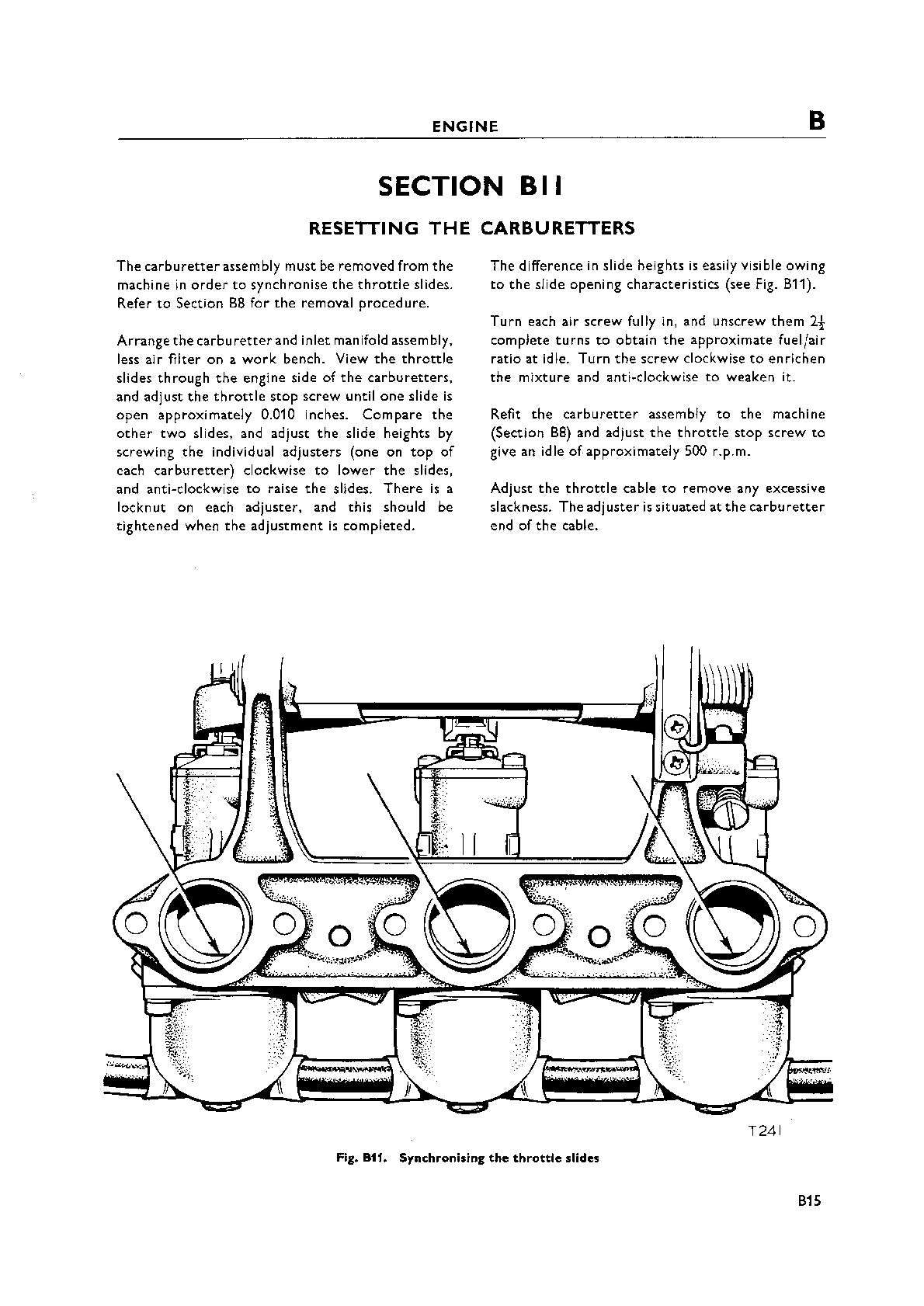 1969-1973 Triumph Trident T150 T150V 750 Service Manual