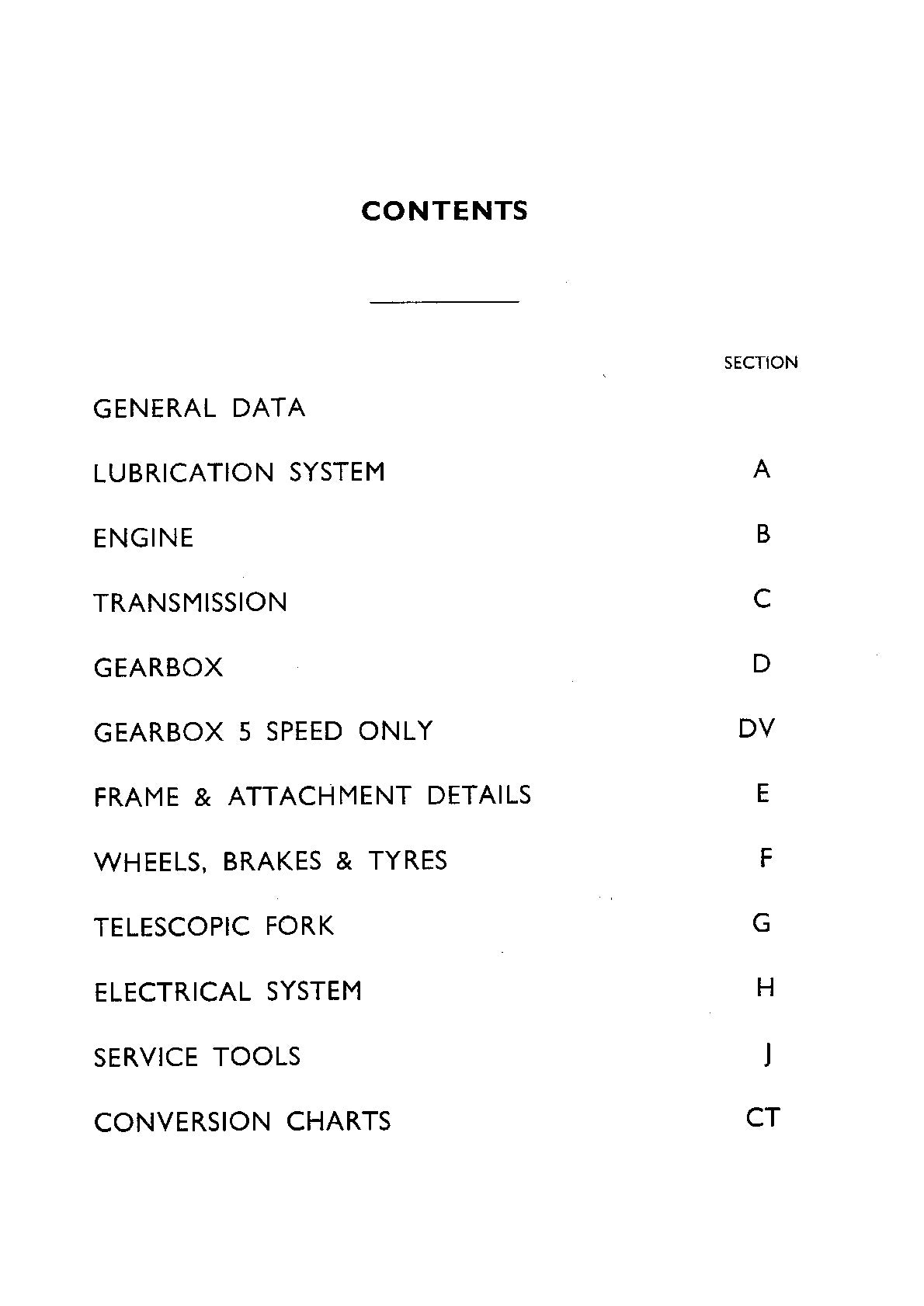 1969-1973 Triumph Trident T150 T150V 750 Service Manual