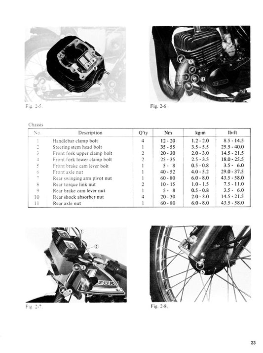 1980-1982 TS125ER TS 125 ER Service Manual