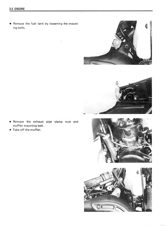 1984-1989 Suzuki TS 125X TS125X Service Manual