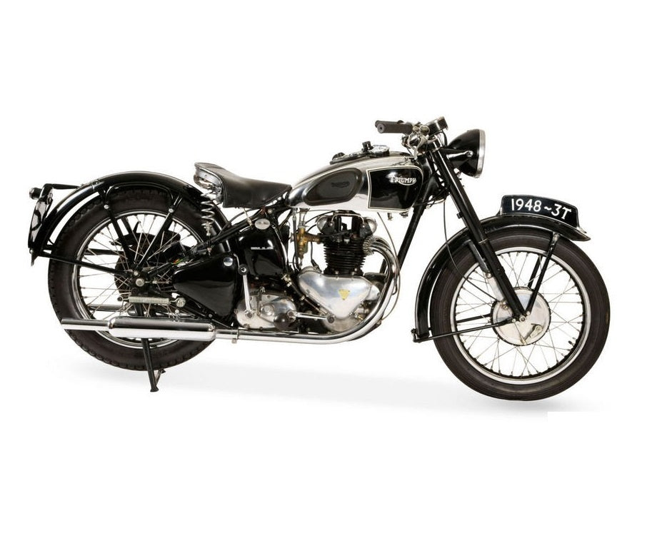 1945-1955 Triumph T3 Deluxe 350 Manual de servicio
