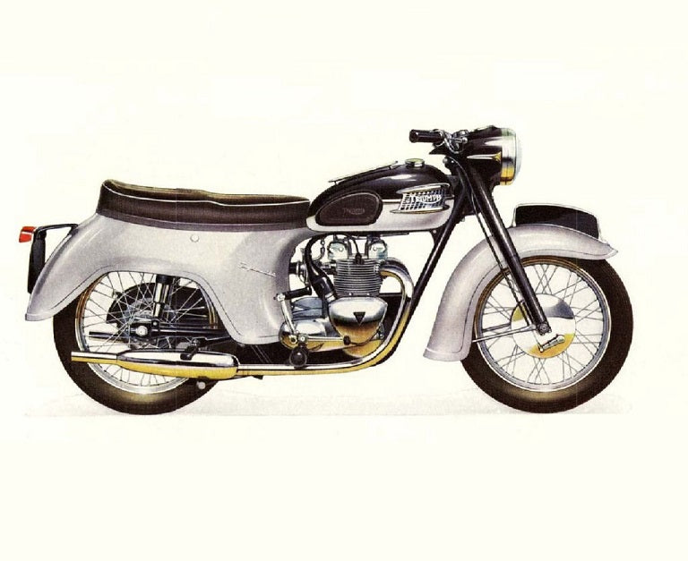 1956-1962 Triumph Tiger 100 T100 Service Manual