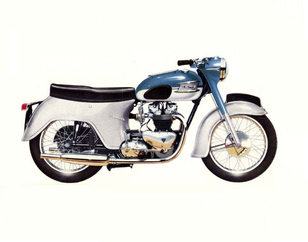 1956-1962 Triumph Tiger 110 T110 Service Manual