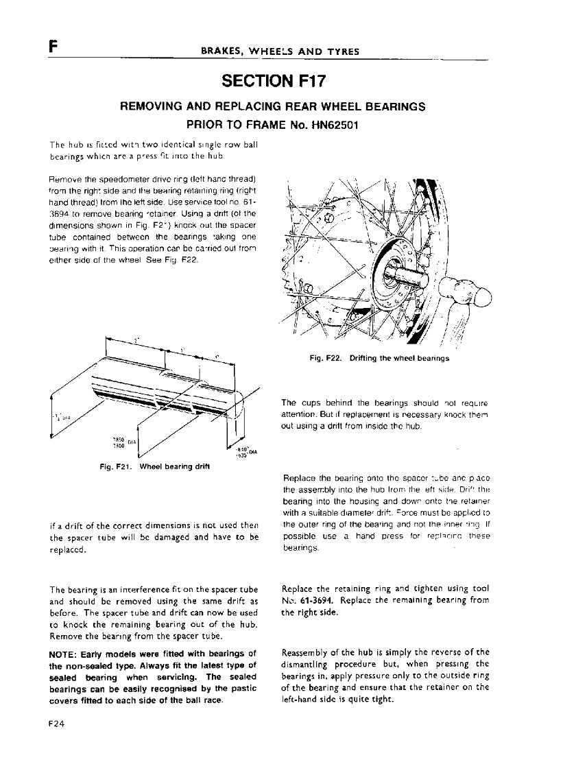 1973-1978 Triumph Bonneville T140V 750 Service Manual