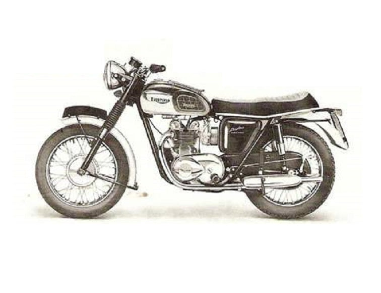 1963-1974 Triumph Daytona Super Sports T100T 500 Service Manual