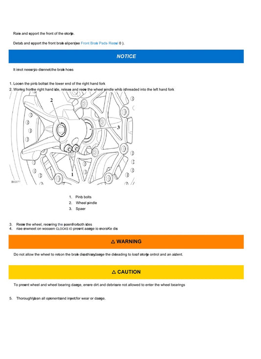 2022 Onwards Triumph Speed Twin 1200 Service Manual