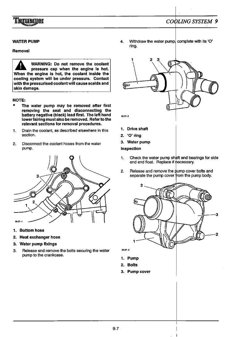 2000-2003 Triumph TT600 Service Manual
