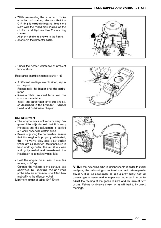 Manual de servicio para scooter Derbi Boulevard 125 2003-2007