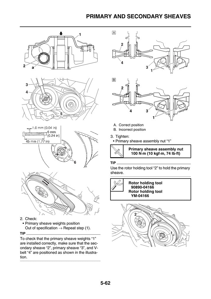 2018 onwards Yamaha YFM450 Kodiak ATV Quad Service Manual
