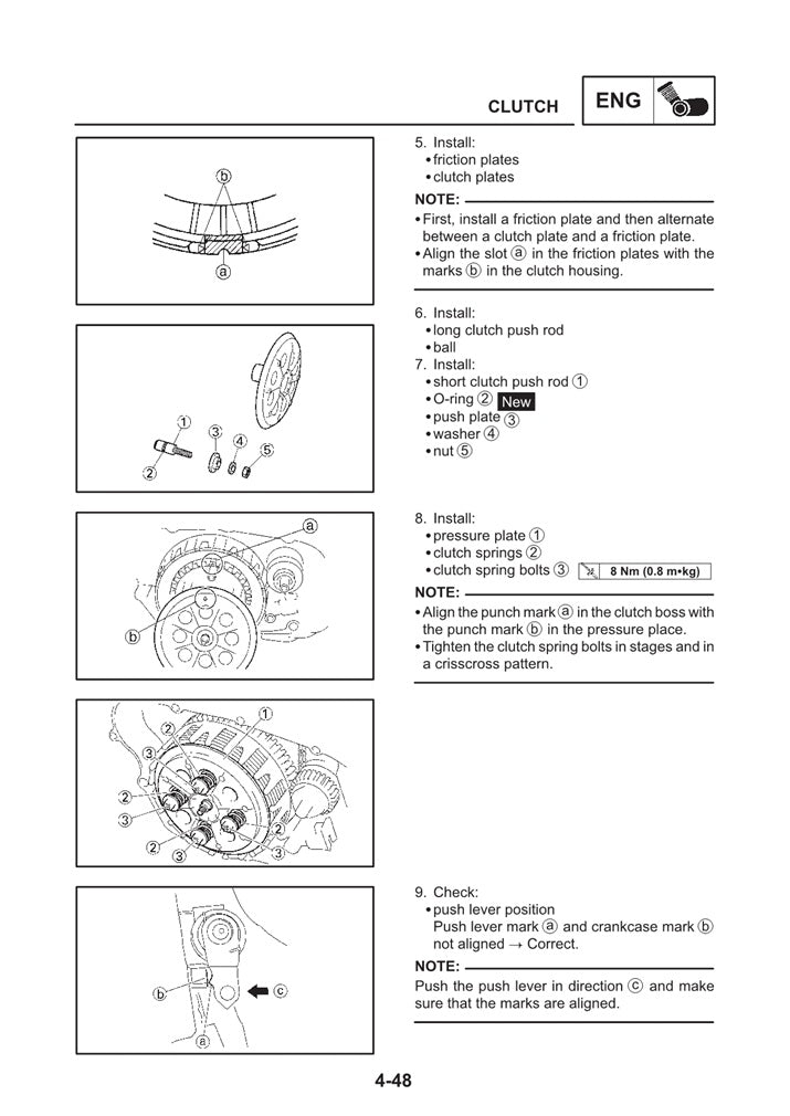 2000-2005 Yamaha XVS125 Dragstar Service Manual