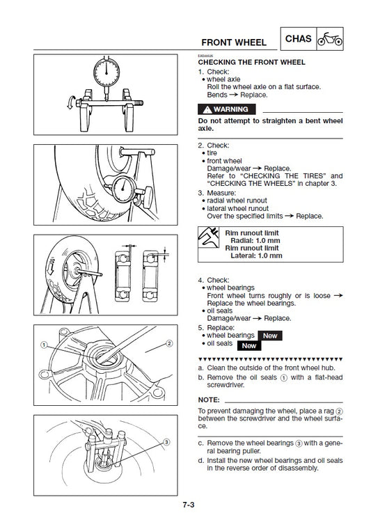 Manual de servicio del scooter Yamaha YP250R Xmax 2004-2017