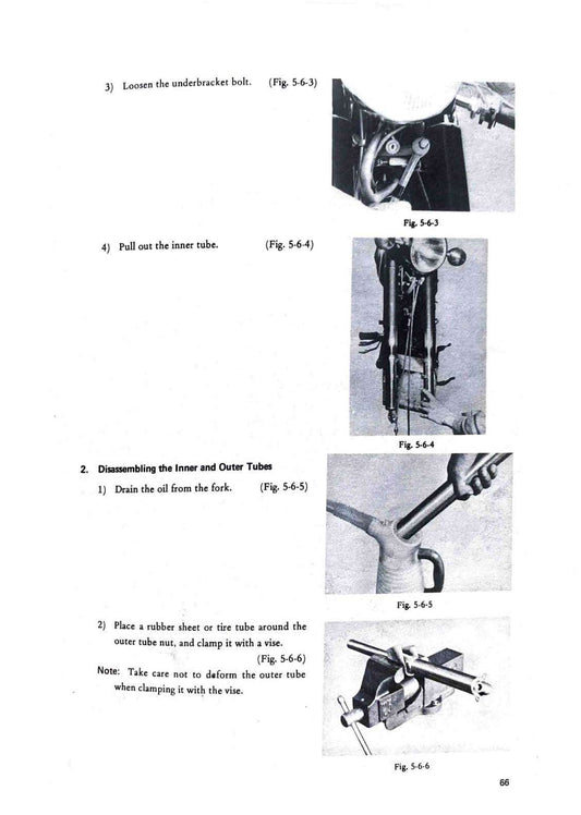 1969-1971 Yamaha DS6C 250 Service Manual