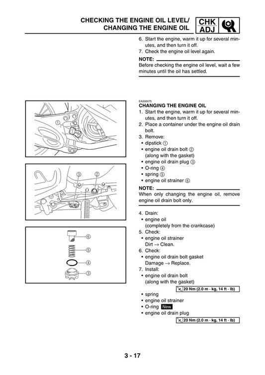 Manual de servicio del scooter Yamaha YP250R Xmax 2004-2017