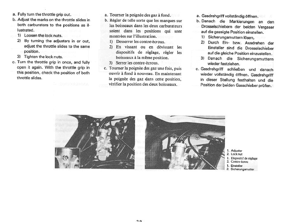 1980-1982 Yamaha RD250LC RD 250 LC Service Manual