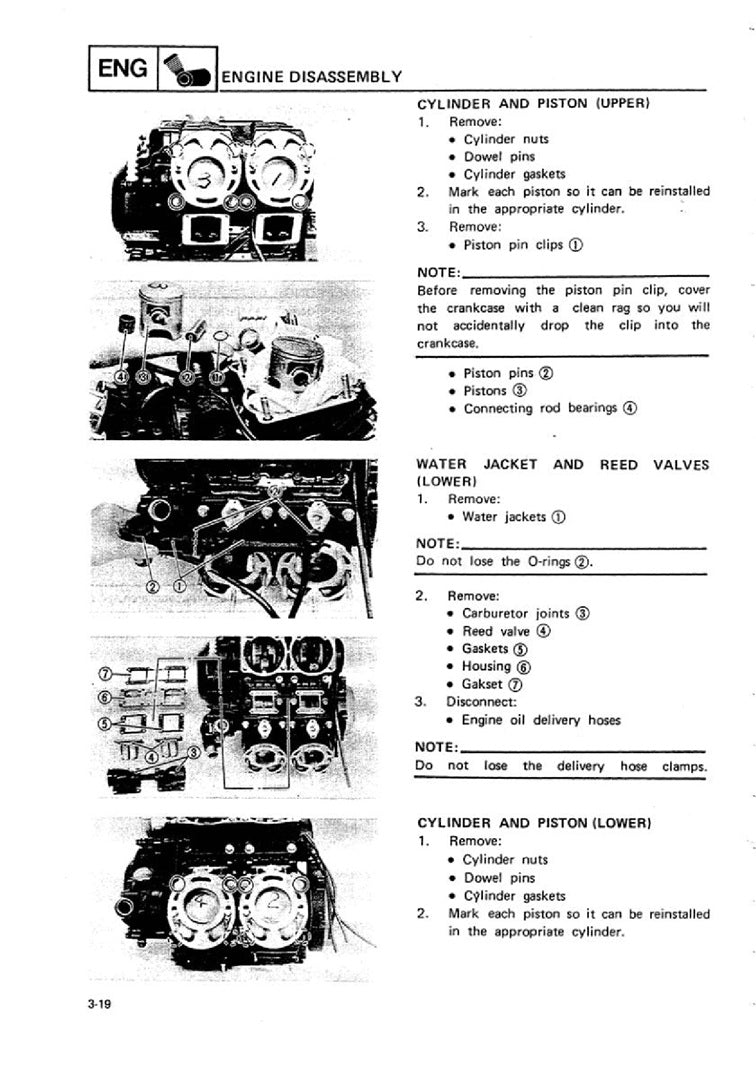 1984-1986 Yamaha RD500LC RD500 LC Service Manual