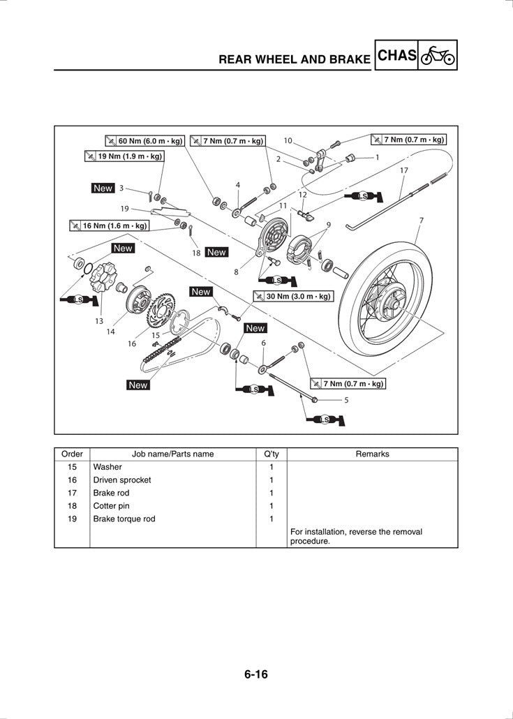 2016 Onwards Yamaha T115 Crypton Scooter Service Manual
