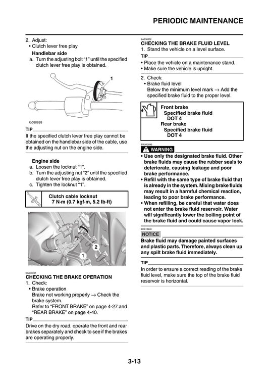 2022-2025 Yamaha XSR900 XSR 900 Service Manual