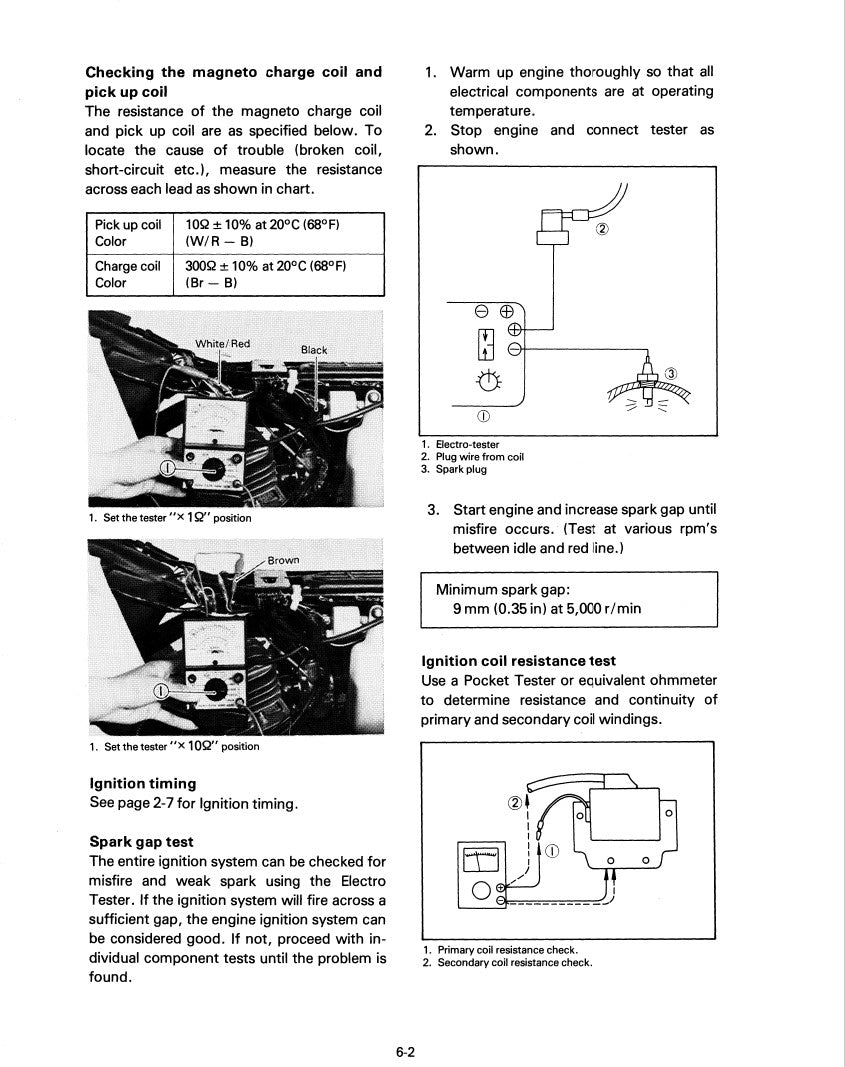 1981-1983 Yamaha YT175 Tri-Moto Trike Service Manual