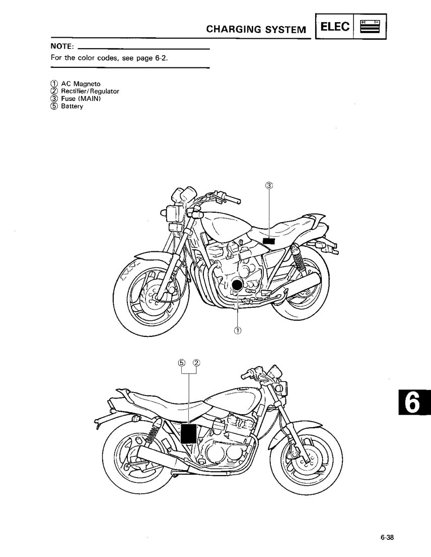 1986-1990 Yamaha YX600 YX 600 Radian Service Manual