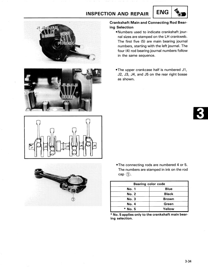1986-1990 Yamaha YX600 YX 600 Radian Service Manual