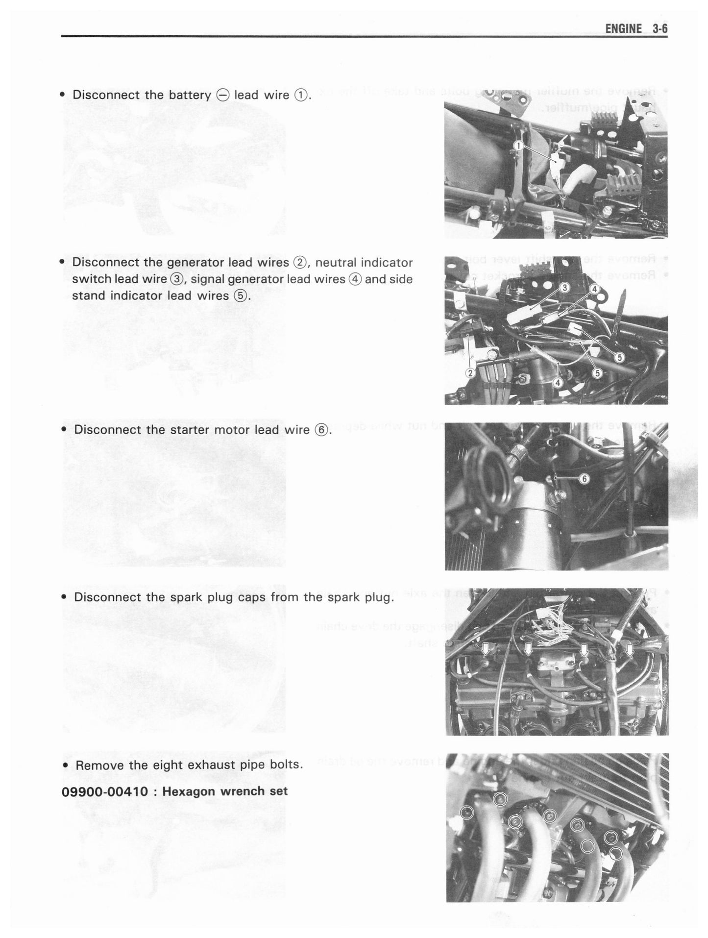 1988-1997 Suzuki GSX600F GSX600 Katana 'Teapot' Service Manual