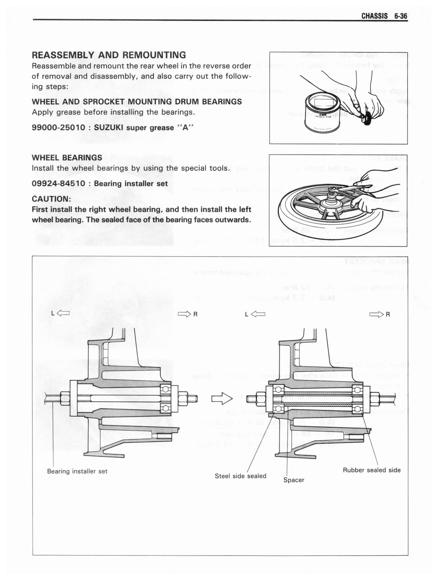 1988-1997 Suzuki GSX600F GSX600 Katana 'Teapot' Service Manual