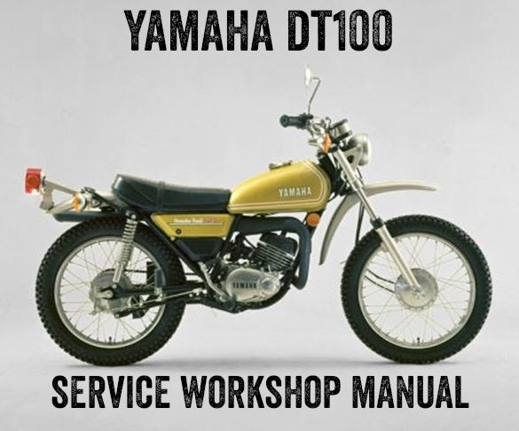 1974-1976 Yamaha DT100 A B C Service Manual