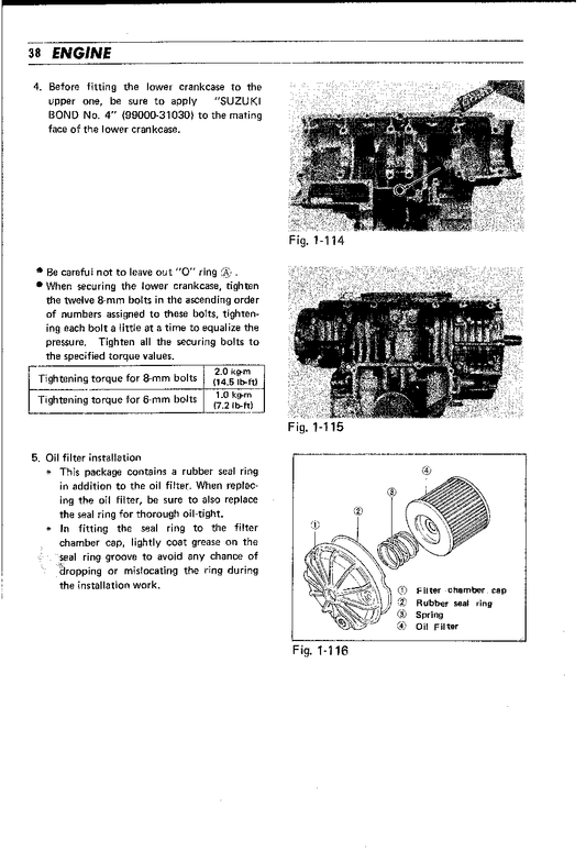1976-1980 Suzuki GS750E GS 750E 8v Service/Workshop Manual