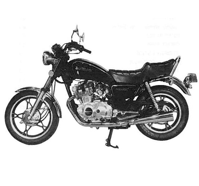 1982-1984 Suzuki GS300L Manual de servicio doble
