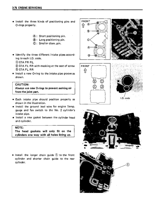 1984-1986 Suzuki GV700 GV 700 Madura Service Manual