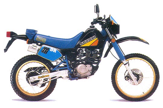 1985-1990 Suzuki DR200 DR200S Handbuch