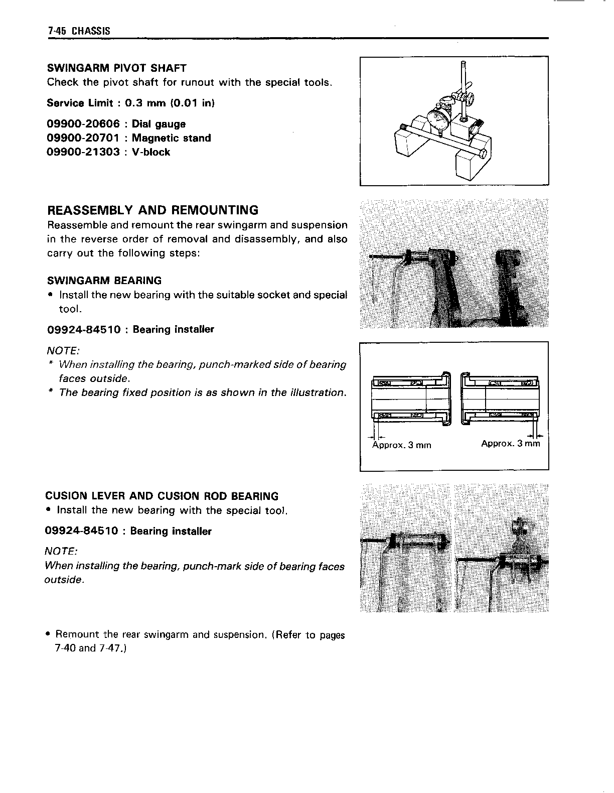 1989-1996 TS200R TS 200 Manual de servicio