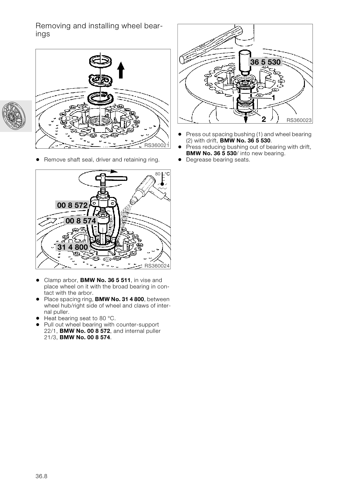 1994-2002 BMW R850 R Handbuch