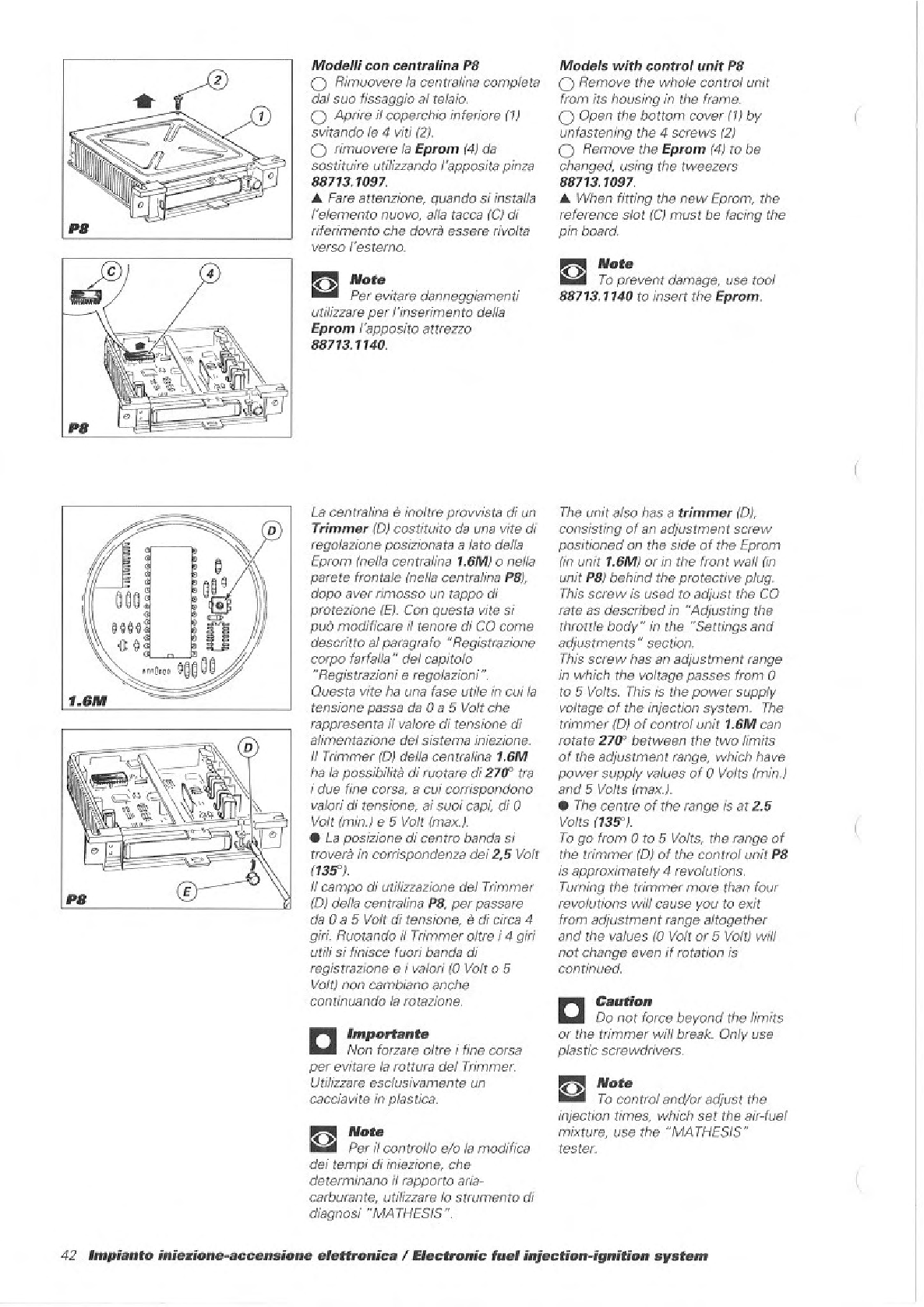 1994-1998 Ducati 916 SP Sport Production Twin Manual