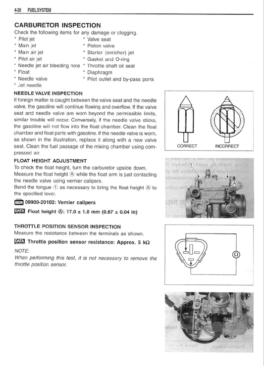 2000-2004 Suzuki GSF600N Unfaired Bandit Manual
