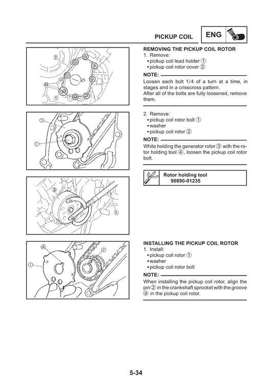 Manual de servicio Yamaha FZS1000 Fazer 2001-2005