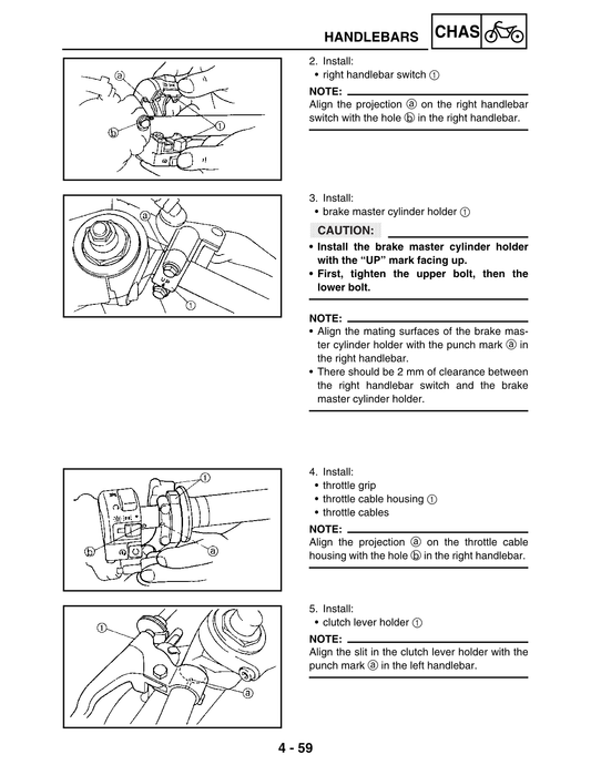 2002-2006 Yamaha YZF-R1 R1 Manual de servicio