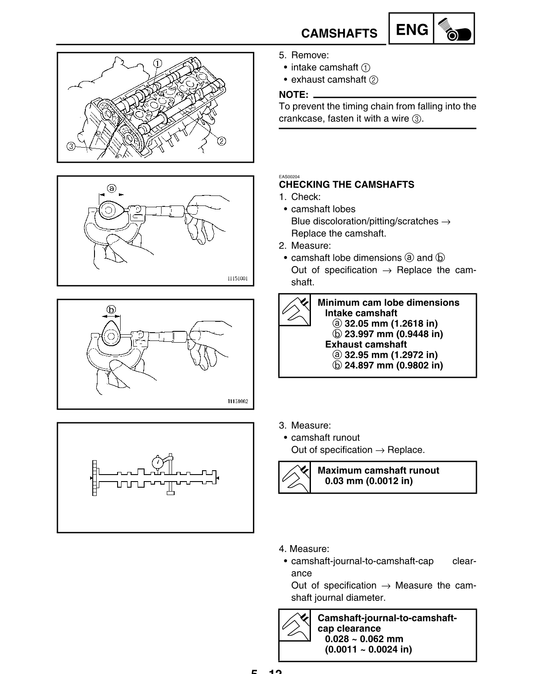 2001-2012 Yamaha FJR1300 FJR 1300 Tourer Service Manual