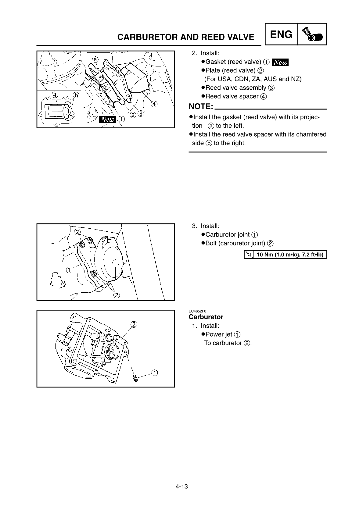 2002-2004 Yamaha YZ250 YZ 250 Motocross Service Manual