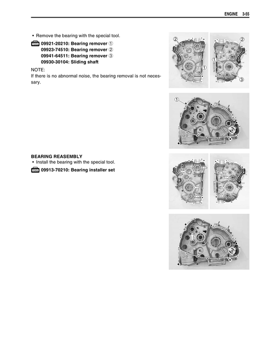2003-2007 Suzuki LT-F500F Vinson Quad Service Manual