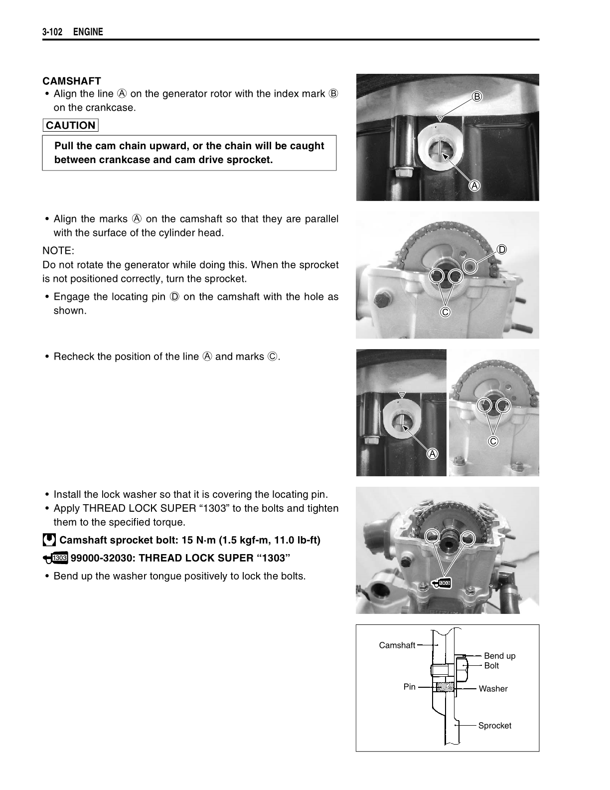2003-2007 Suzuki LT-F500F Vinson Quad Manual de servicio