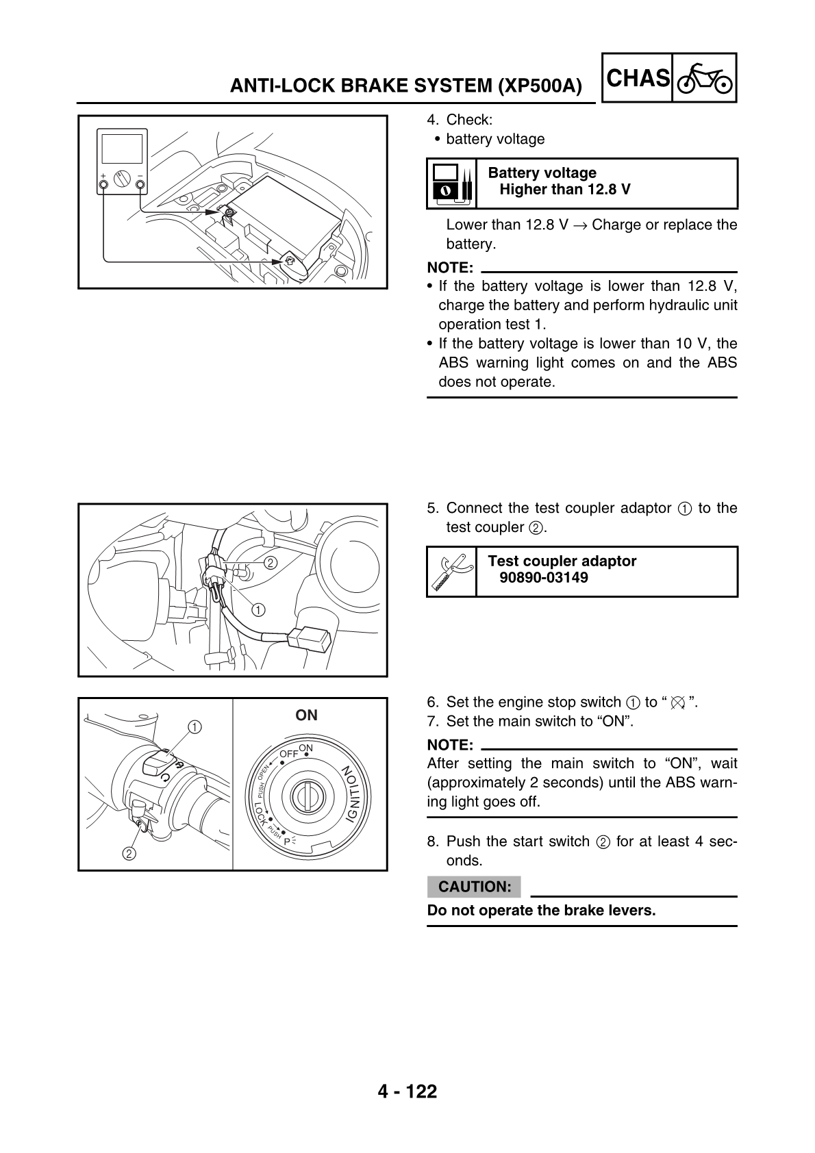 2004-2007 Yamaha XP500 XP 500 Tmax Scooter Service Manual