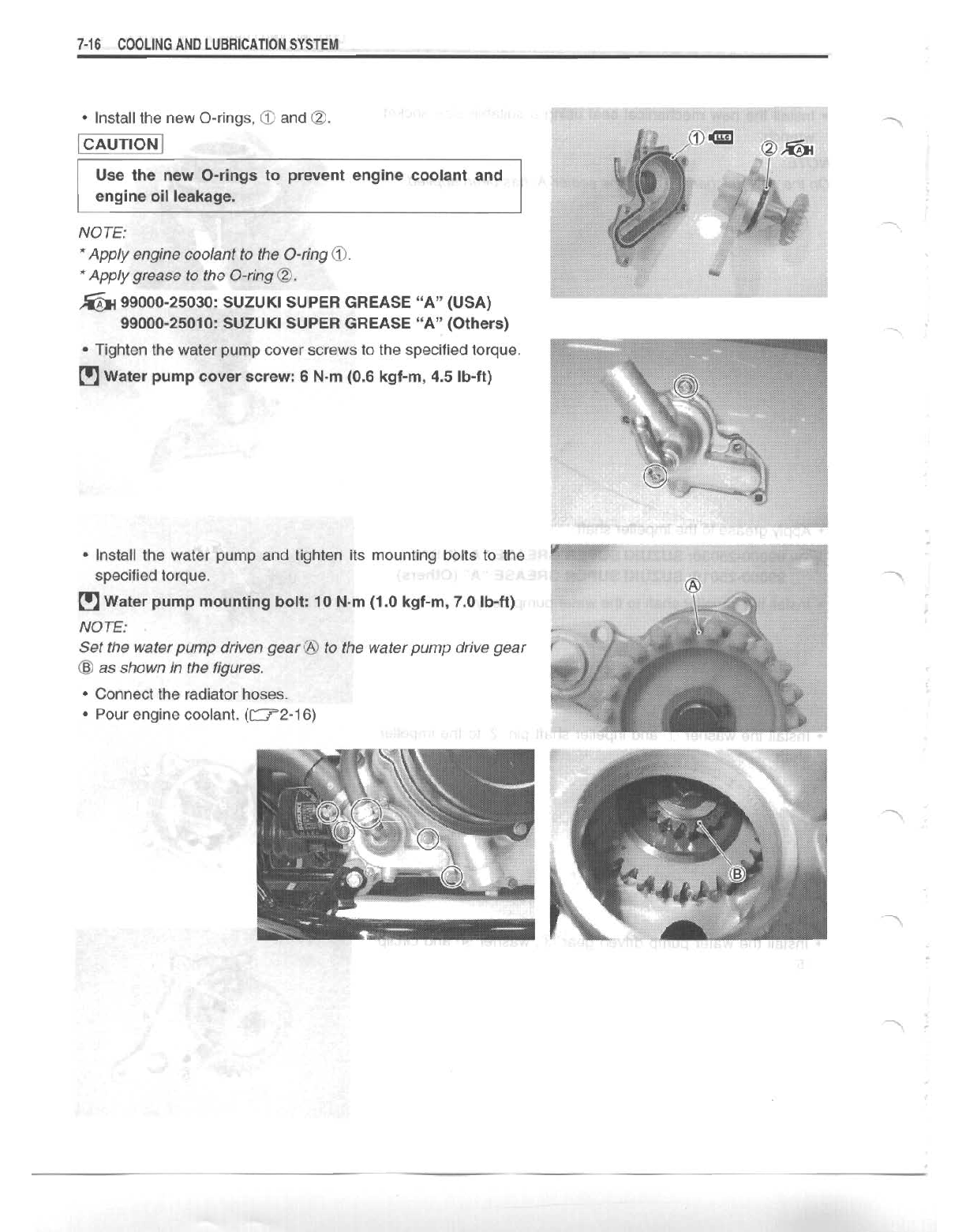 2005-2007 Suzuki LT-A700X KingQuad Manual de servicio