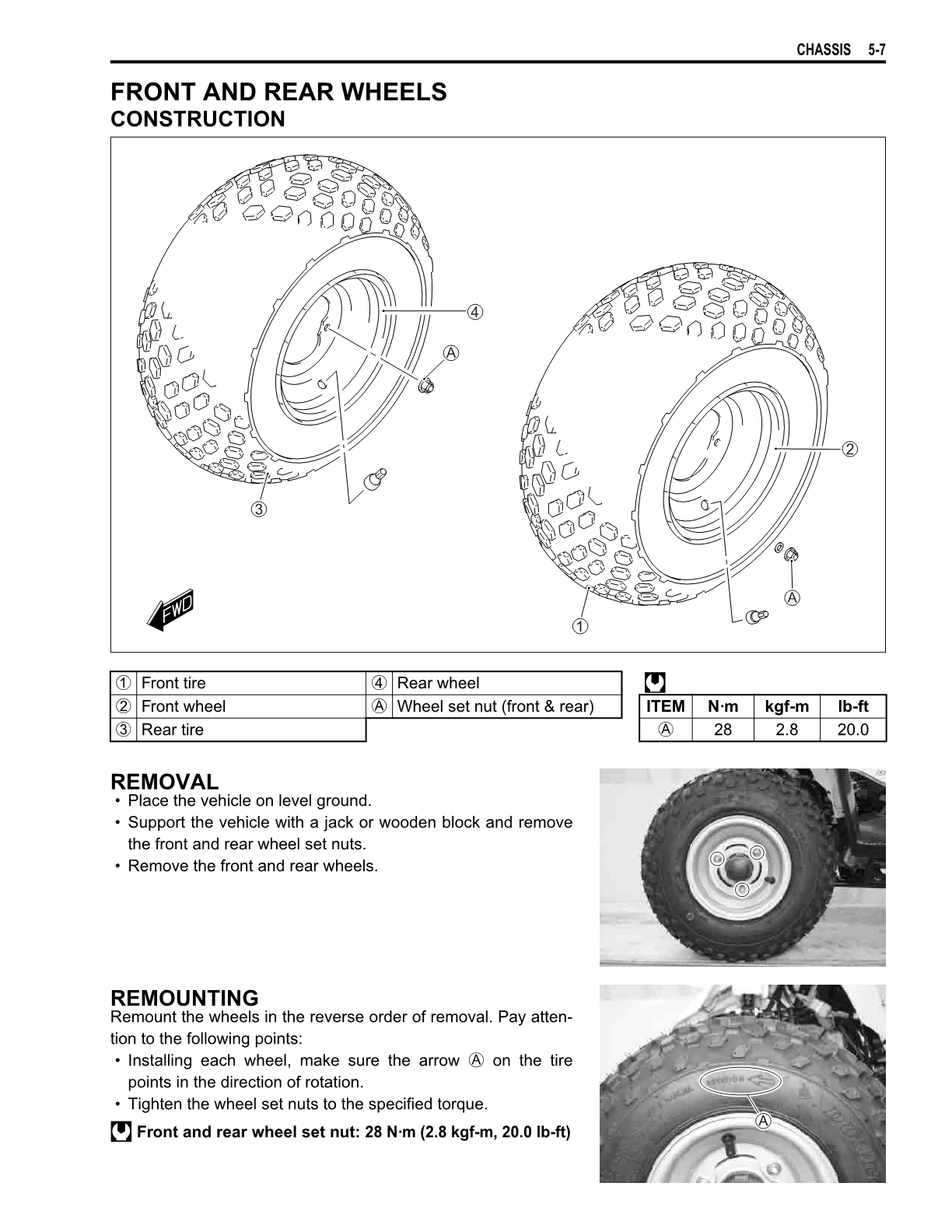 2006-2023 Suzuki LT-Z50 QuadSport Manual de servicio del cuádruple
