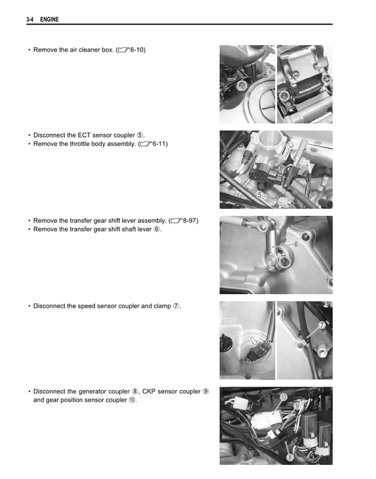 2007-2010 Suzuki LT-A450X KingQuad Quad Service Manual