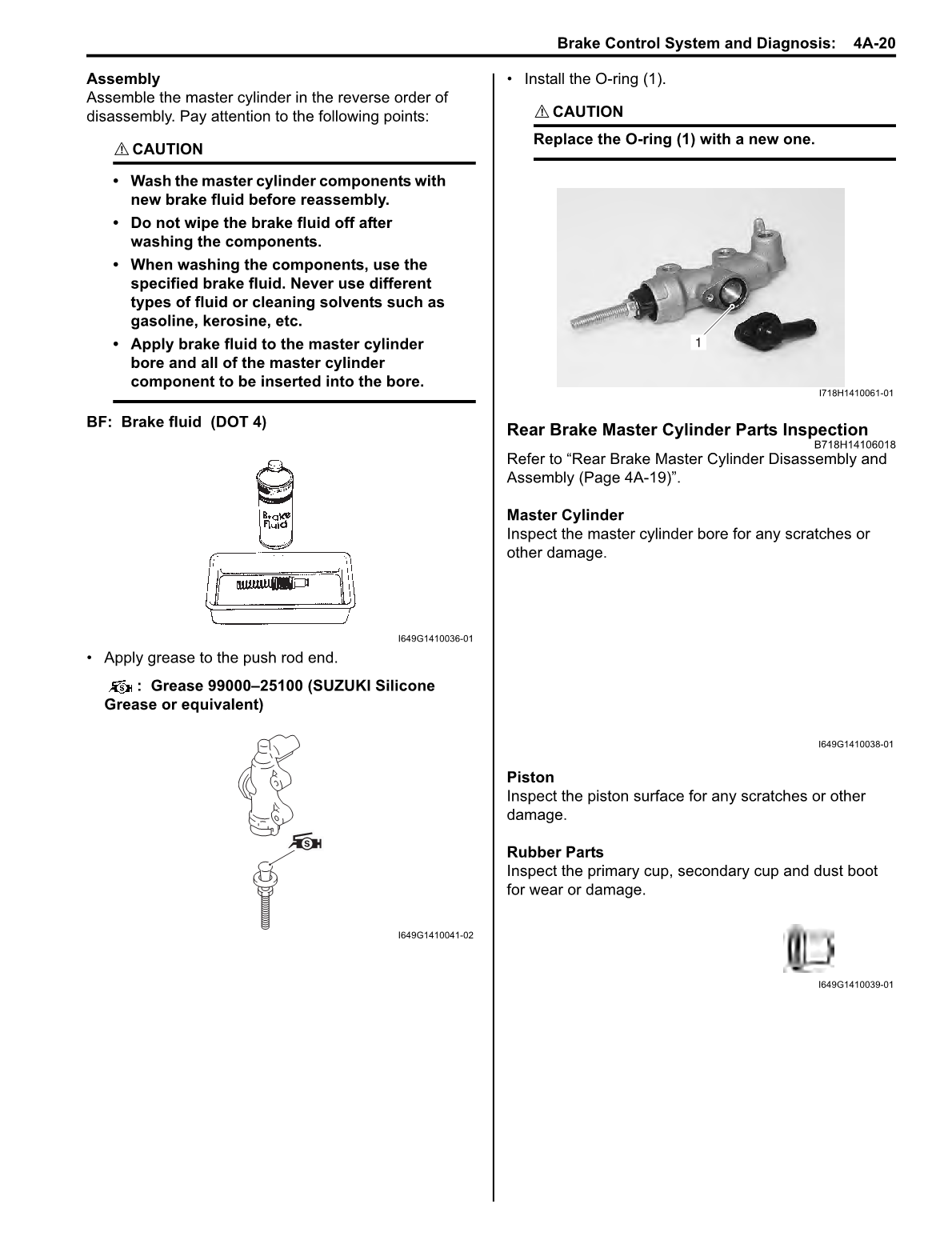 2007-2015 Suzuki GSF1250 GSF1250A Manual de bandido injusto