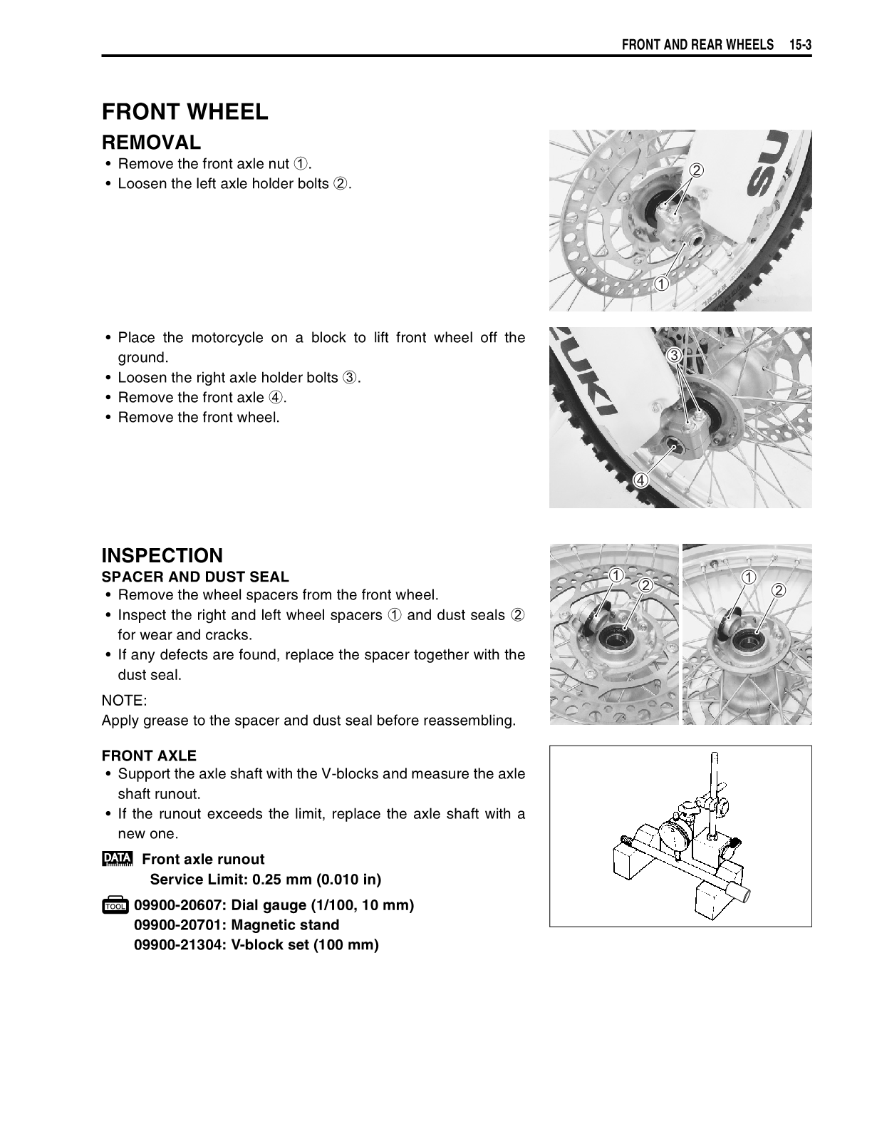2007-2009 Suzuki RMZ250 RMZ RM-Z 250 Manual de servicio de motocross
