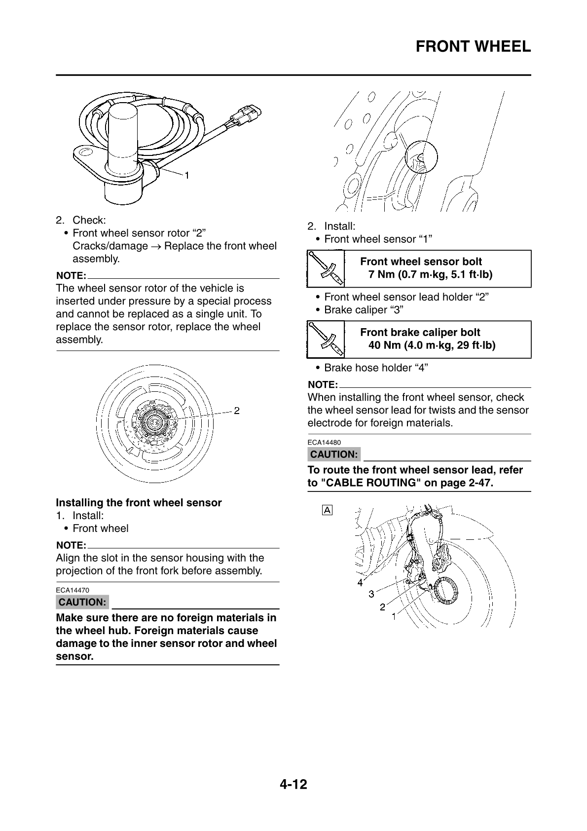 2004-2009 Yamaha FZ6-S Fazer Service Manual